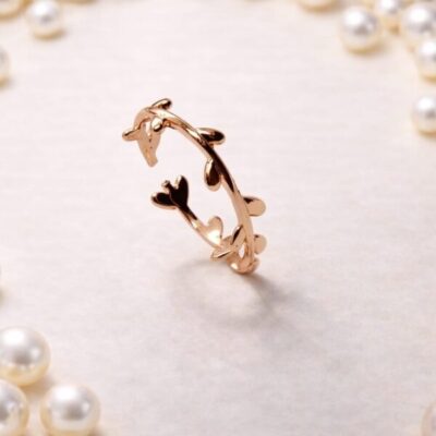 Leaf Vine Ring