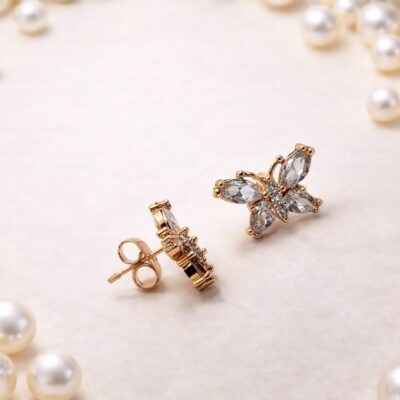 Butterfly Stud Eartops
